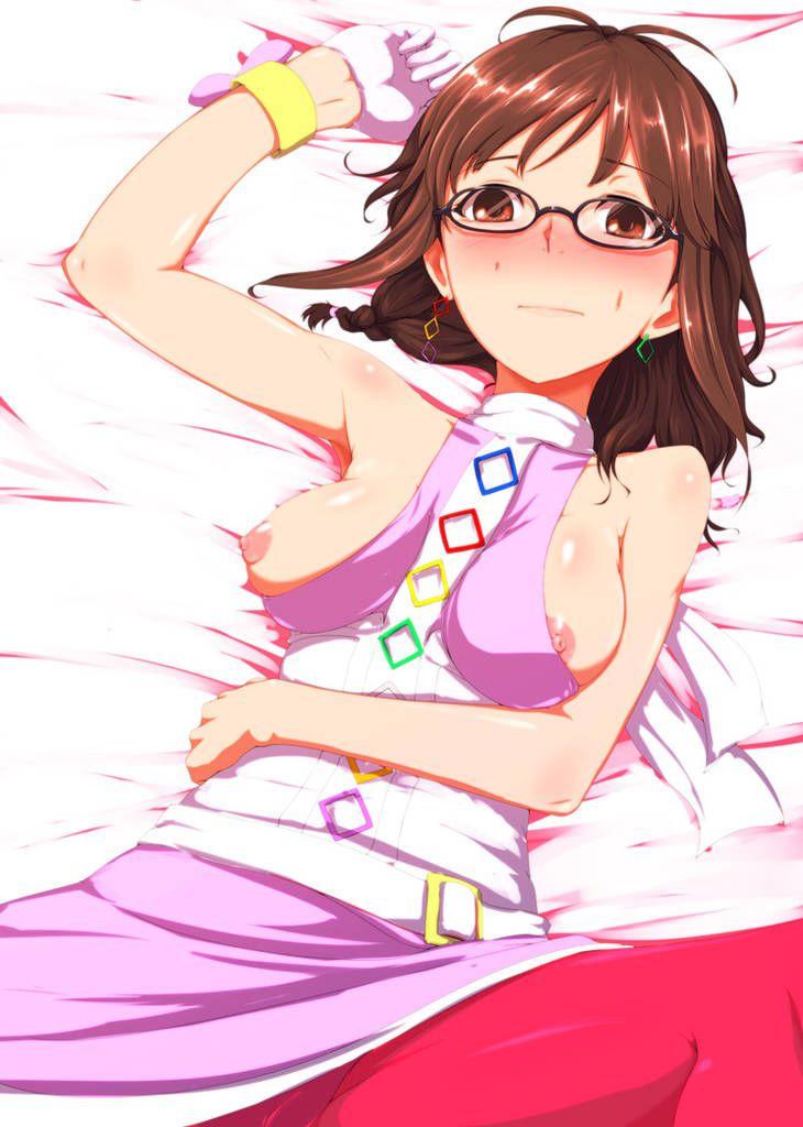 Idol Master: Erotic images of Ritsuko Akizuki who wants to appreciate according to the voice actor's erotic voice 10