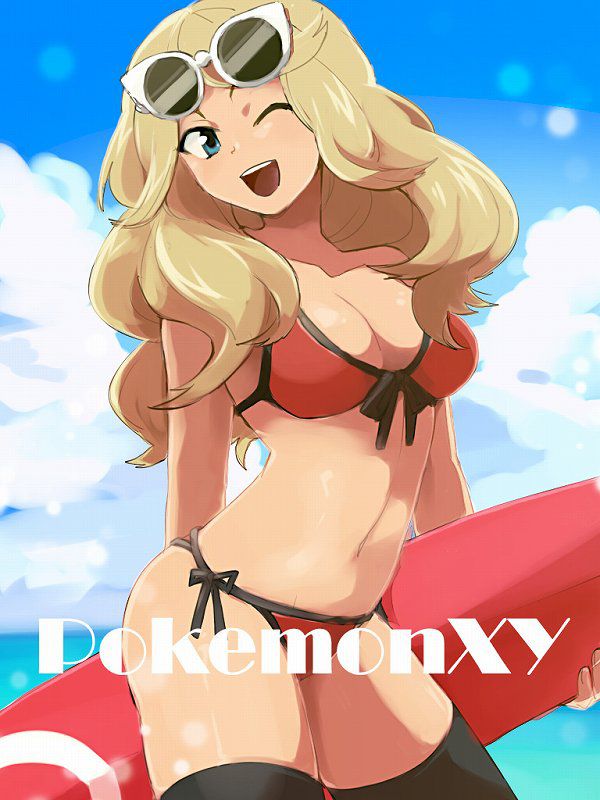 【Pokemon】Cool and cute secondary erotic image of female Pokemon trainer 13