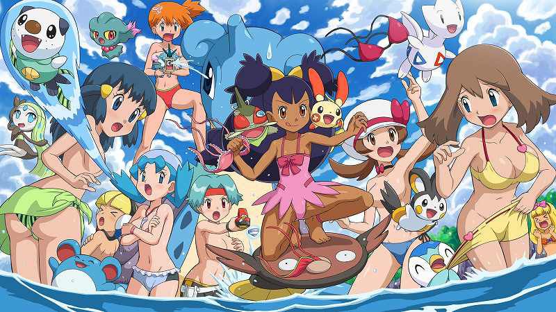 【Pokemon】Cool and cute secondary erotic image of female Pokemon trainer 8