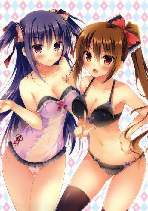Erotic anime summary Beautiful girls who are coming to kill in underwear [secondary erotic] 2