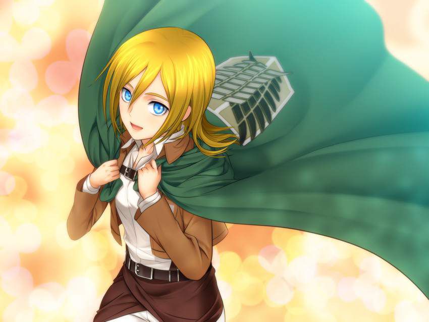 [Attack on Titan Erotic Image] The secret room for those who want to see Christa's ahe face is here! 1