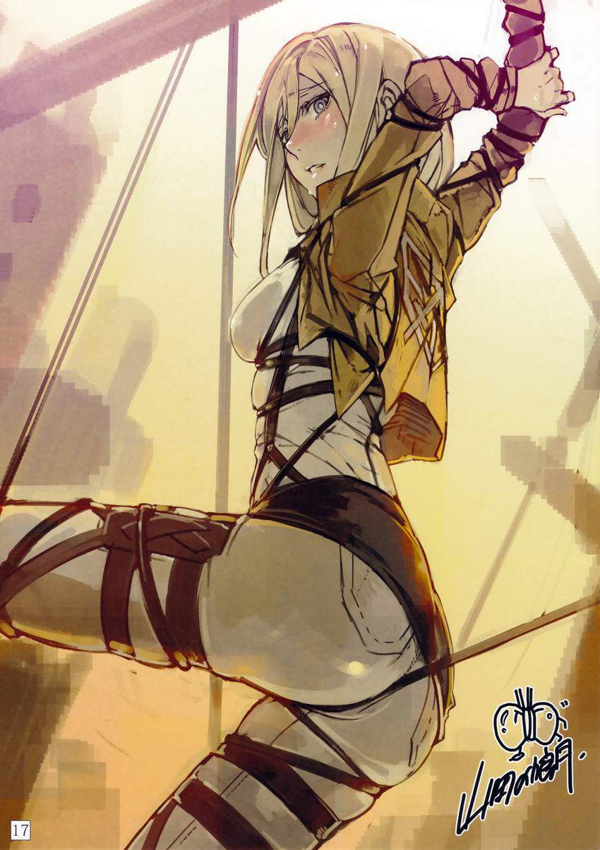 [Attack on Titan Erotic Image] The secret room for those who want to see Christa's ahe face is here! 18