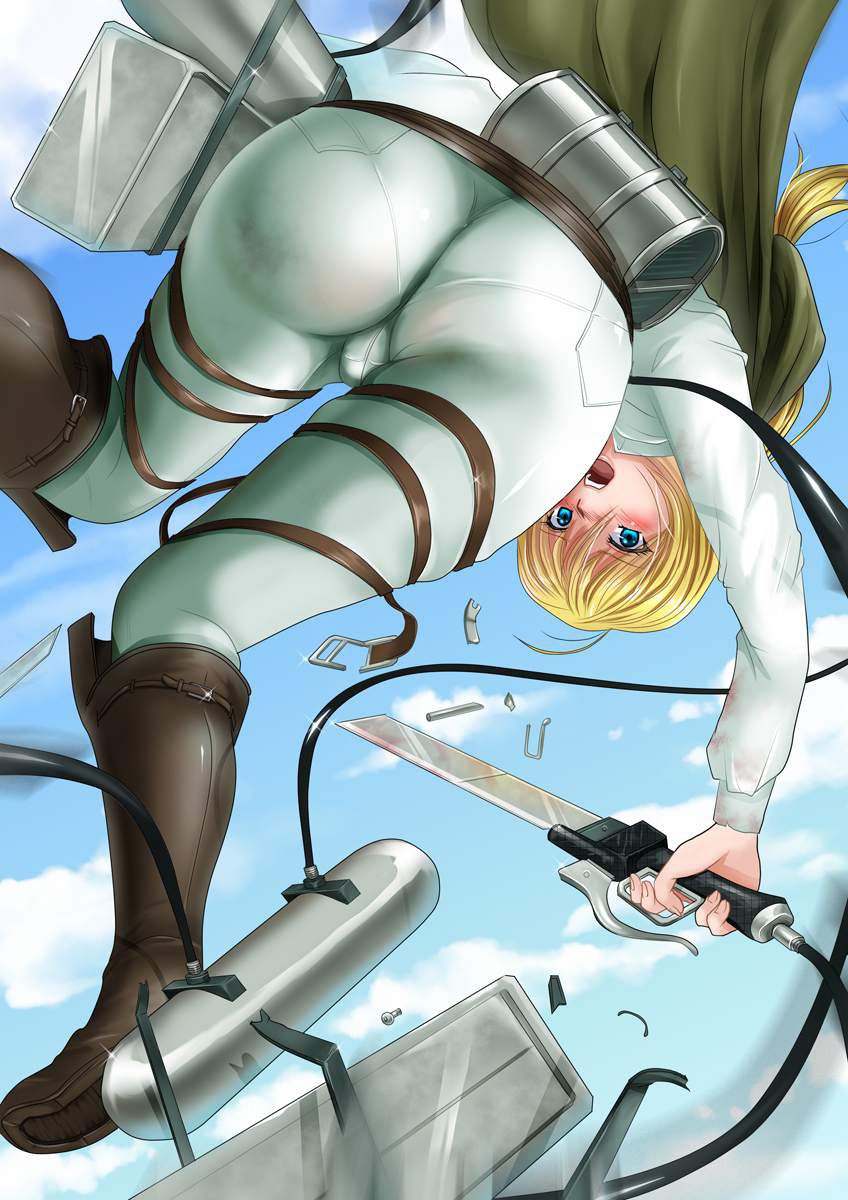 [Attack on Titan Erotic Image] The secret room for those who want to see Christa's ahe face is here! 6