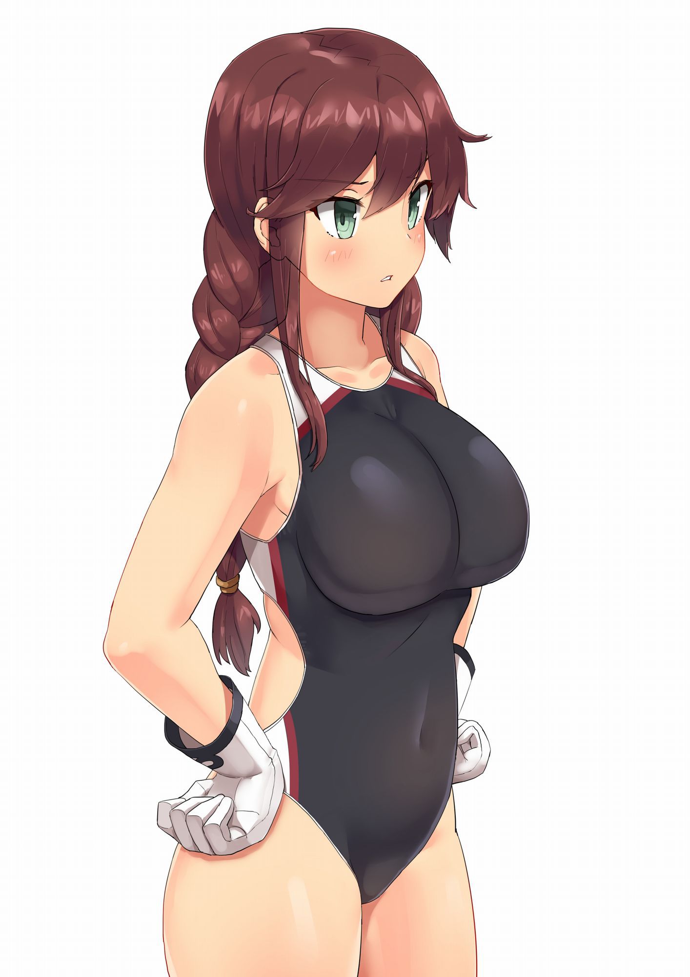 【Erotic Image】Noshiro's character image that you want to refer to the erotic cosplay of Fleet Collection 22