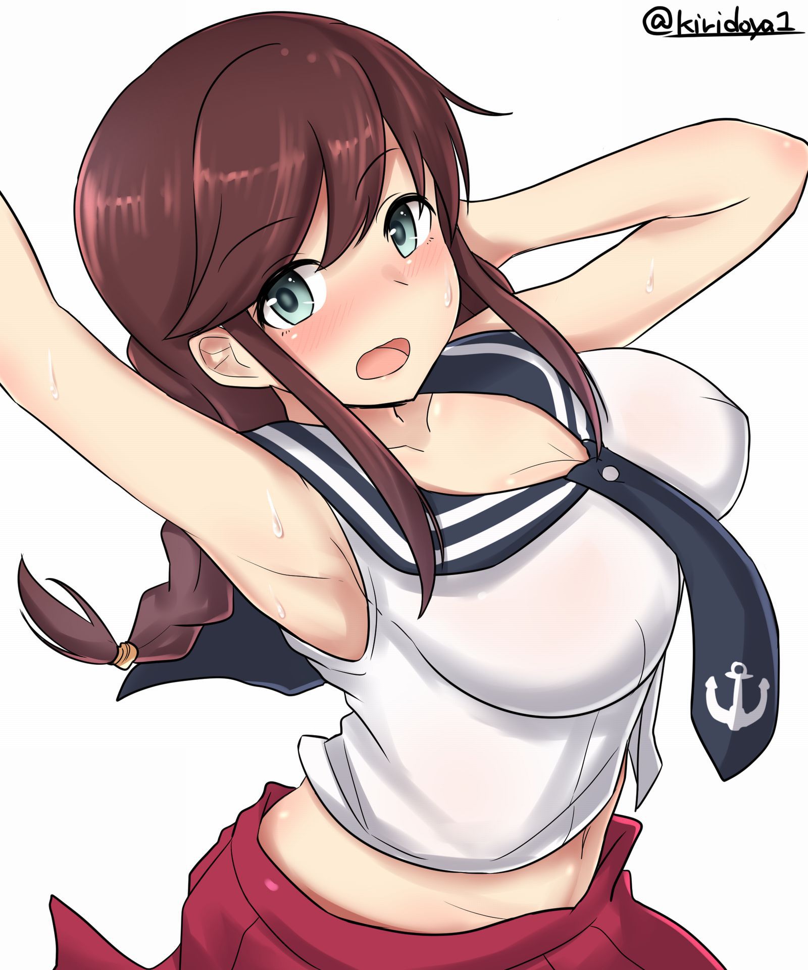 【Erotic Image】Noshiro's character image that you want to refer to the erotic cosplay of Fleet Collection 28