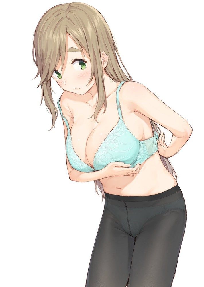 Erotic anime summary Beautiful girls who have a large that can not fit in clothes and underwear [40 sheets] 23