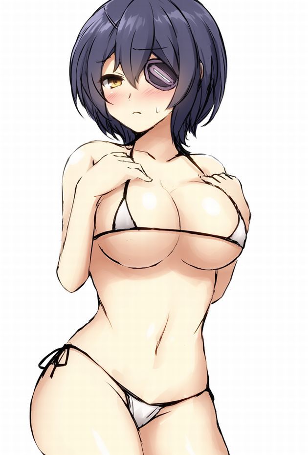 Erotic image that comes out very much just by imagining tenryu's masturbation figure [Fleet Collection] 16