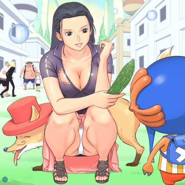 Nico Robin erotic image of Ahe face that is about to fall into pleasure! [One piece] 23