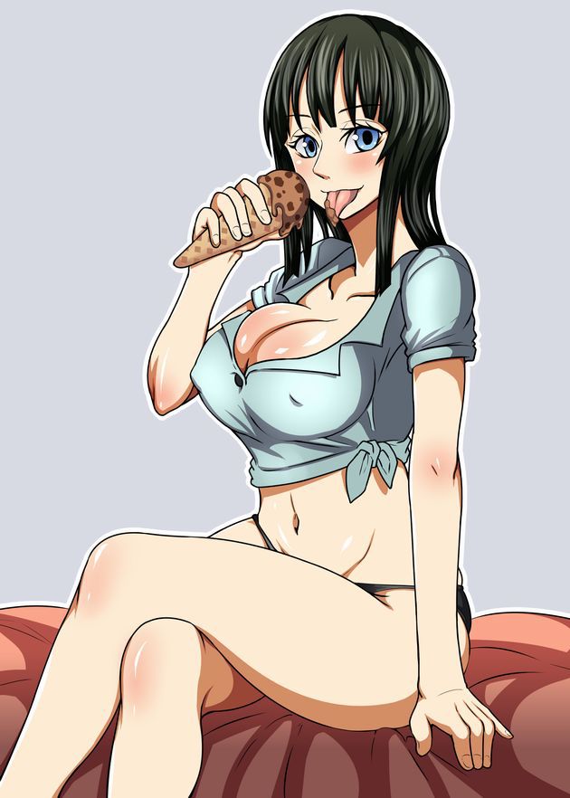 Nico Robin erotic image of Ahe face that is about to fall into pleasure! [One piece] 3