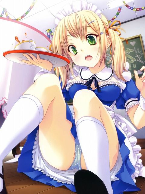 Erotic anime summary Beautiful girls and beautiful girls of maid clothes will serve you all the images [40 sheets] 12