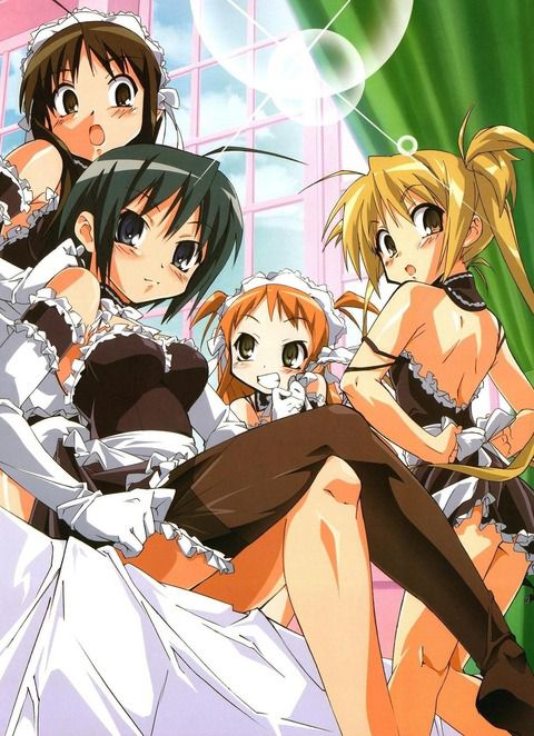 Erotic anime summary Beautiful girls and beautiful girls of maid clothes will serve you all the images [40 sheets] 2