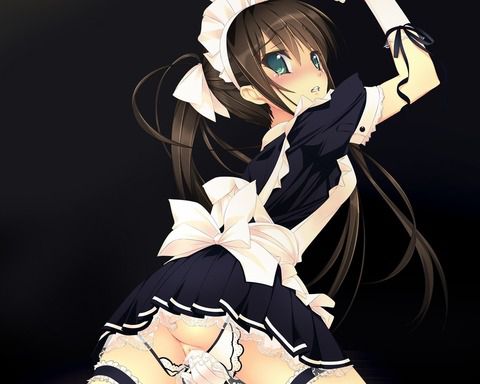 Erotic anime summary Beautiful girls and beautiful girls of maid clothes will serve you all the images [40 sheets] 29