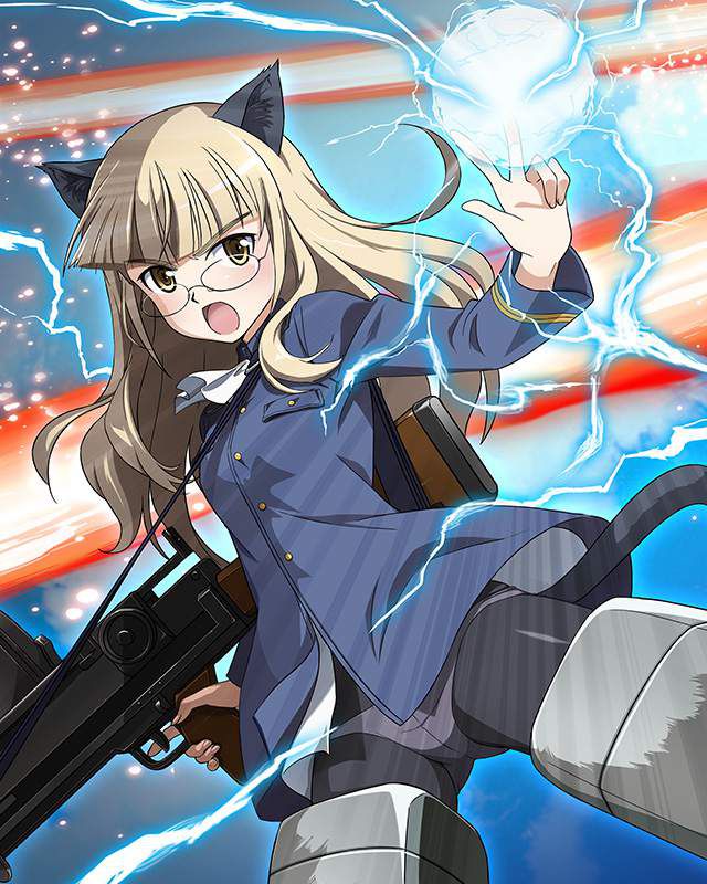 Perrine Krostelman erotic image of Ahe face that is about to fall into pleasure! 【Strike Witches】 13