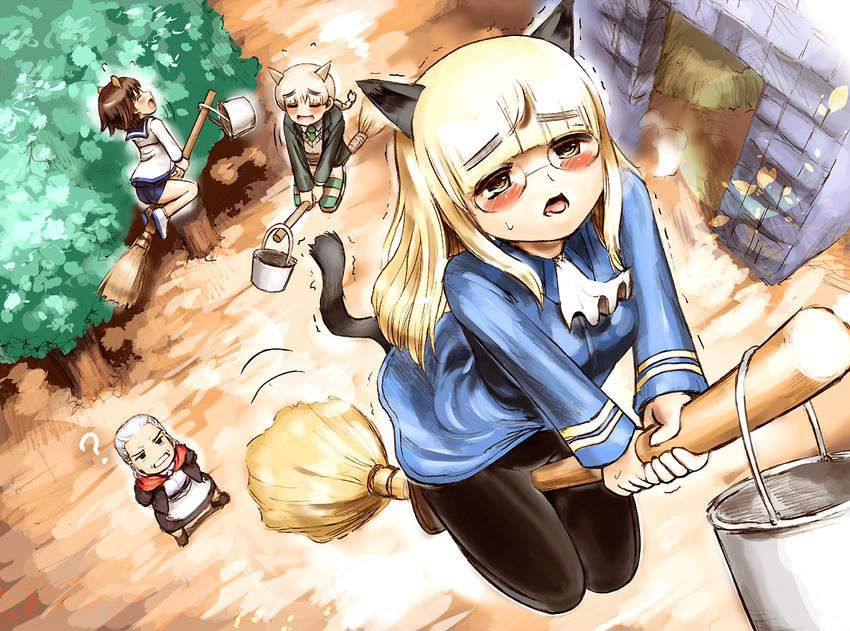 Perrine Krostelman erotic image of Ahe face that is about to fall into pleasure! 【Strike Witches】 20