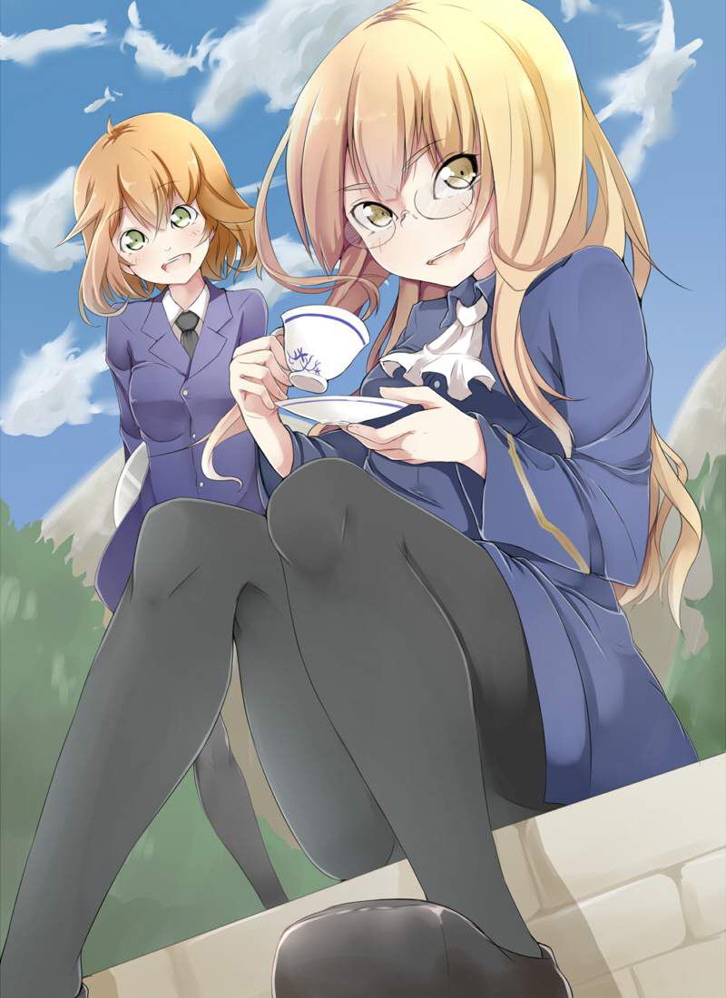 Perrine Krostelman erotic image of Ahe face that is about to fall into pleasure! 【Strike Witches】 25