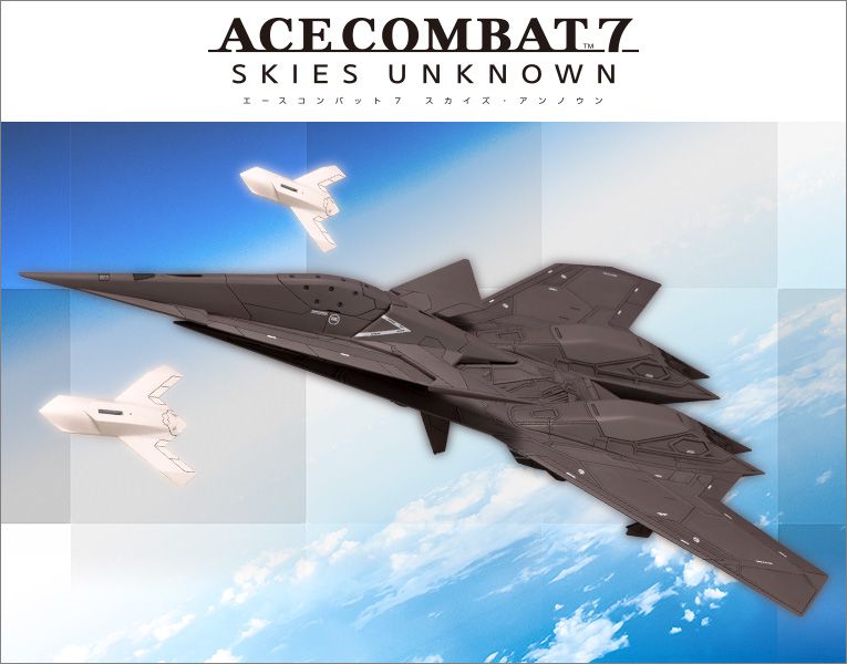 Ace Combat ADF-11F Raven 1/144 Model Kit [Kotobukiya Blog] Ace Combat ADF-11F Raven 1/144 Model Kit 1