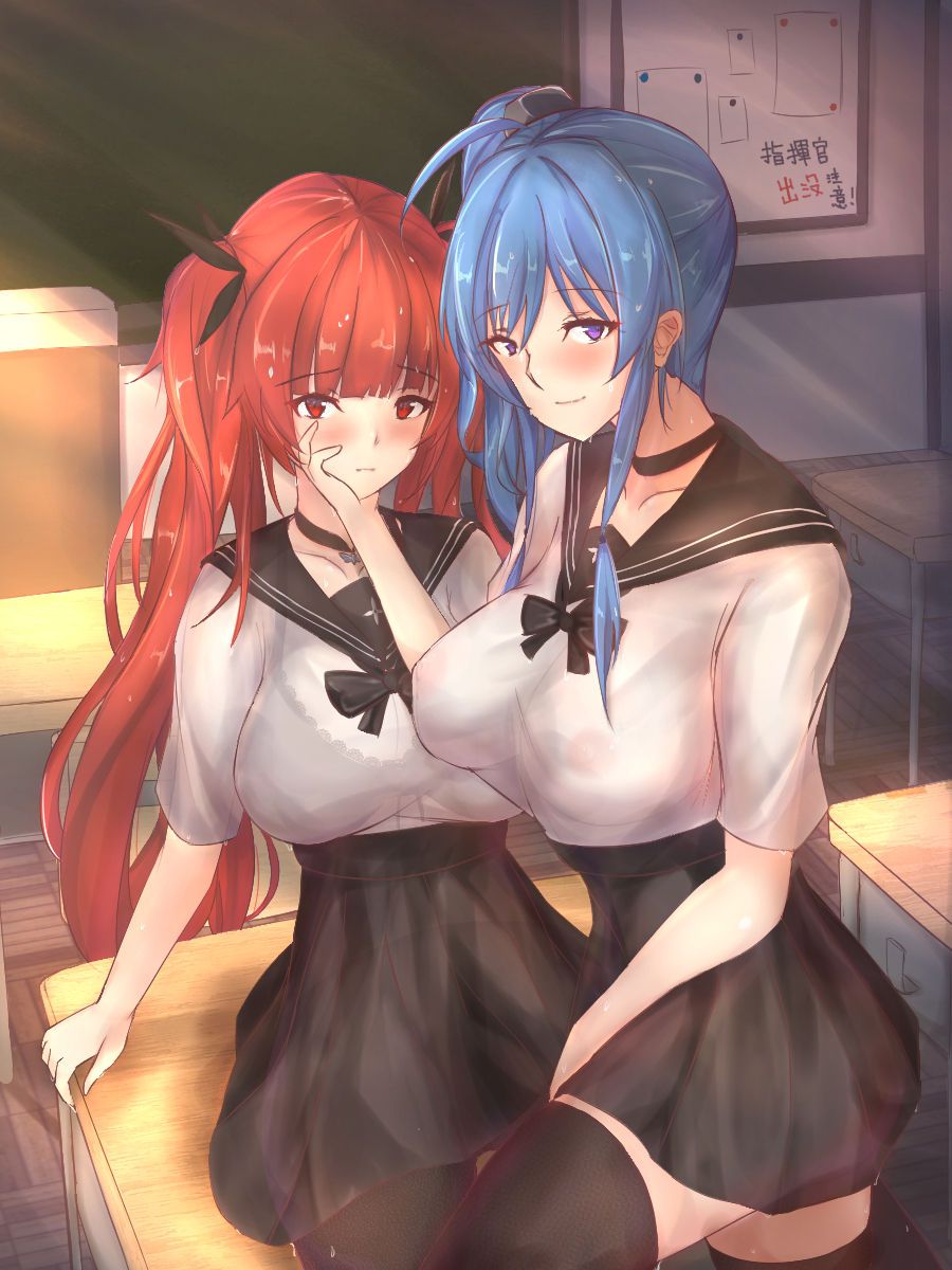 Blue-Haired Cuties~❤️ 青い髪~❤️ 168