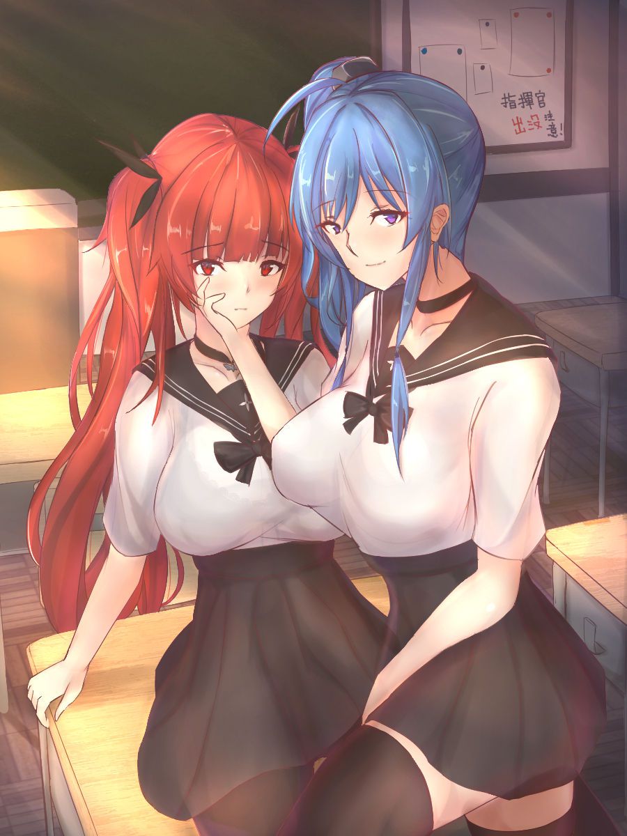 Blue-Haired Cuties~❤️ 青い髪~❤️ 172