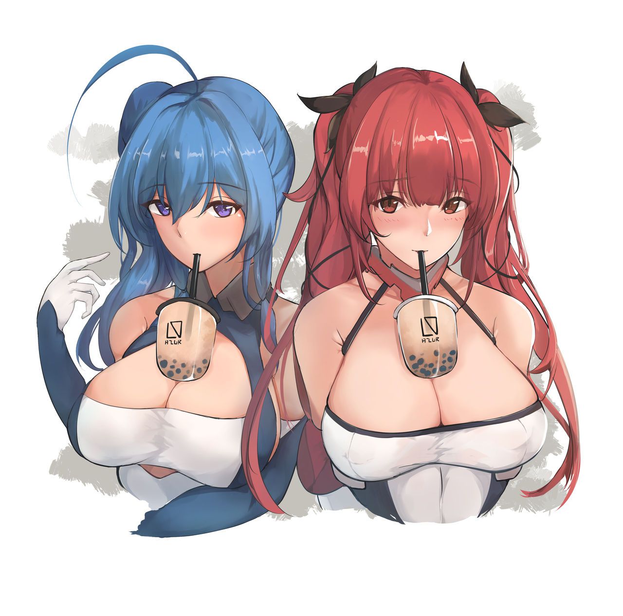 Blue-Haired Cuties~❤️ 青い髪~❤️ 174