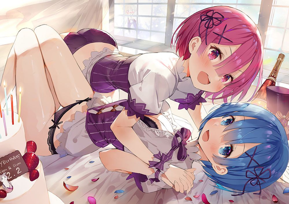 Blue-Haired Cuties~❤️ 青い髪~❤️ 321
