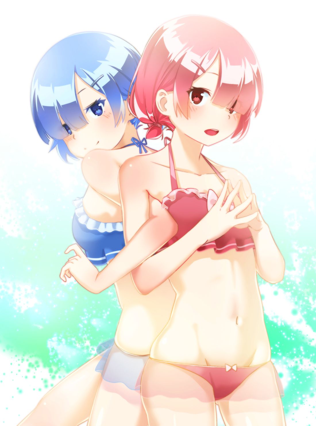 Blue-Haired Cuties~❤️ 青い髪~❤️ 322