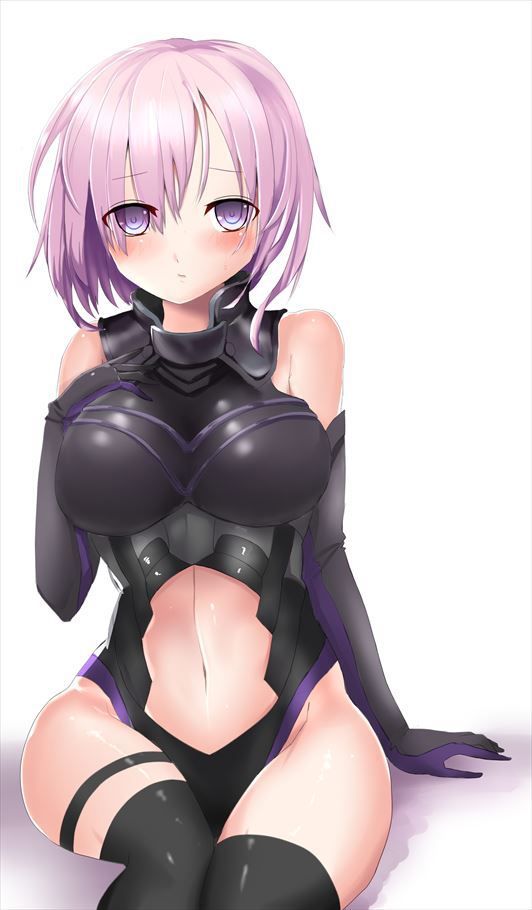 Fate Grand Order: A secondary erotic image that can be made into Mash Kyrielight's onaneta 11