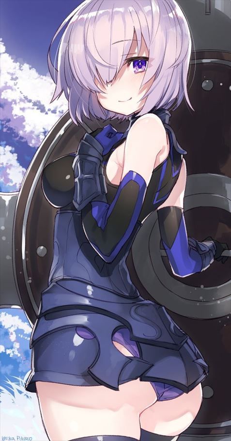 Fate Grand Order: A secondary erotic image that can be made into Mash Kyrielight's onaneta 7