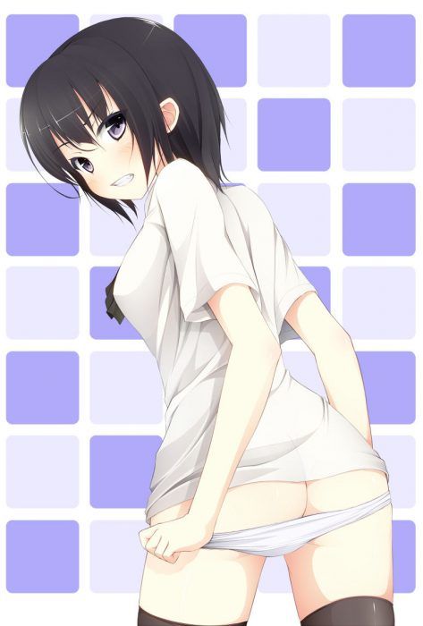 【Secondary erotic】 Here is the erotic image of a girl whose pants are about to take off in a good condition 30