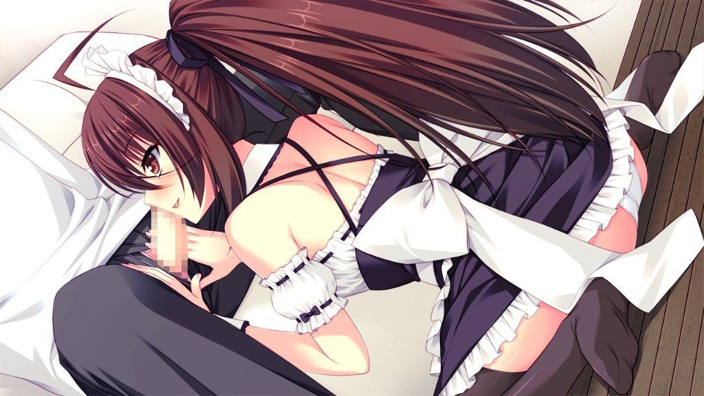 Two-dimensional erotic image that makes you want to be a maid who says "I will do anything for your husband♪" 32