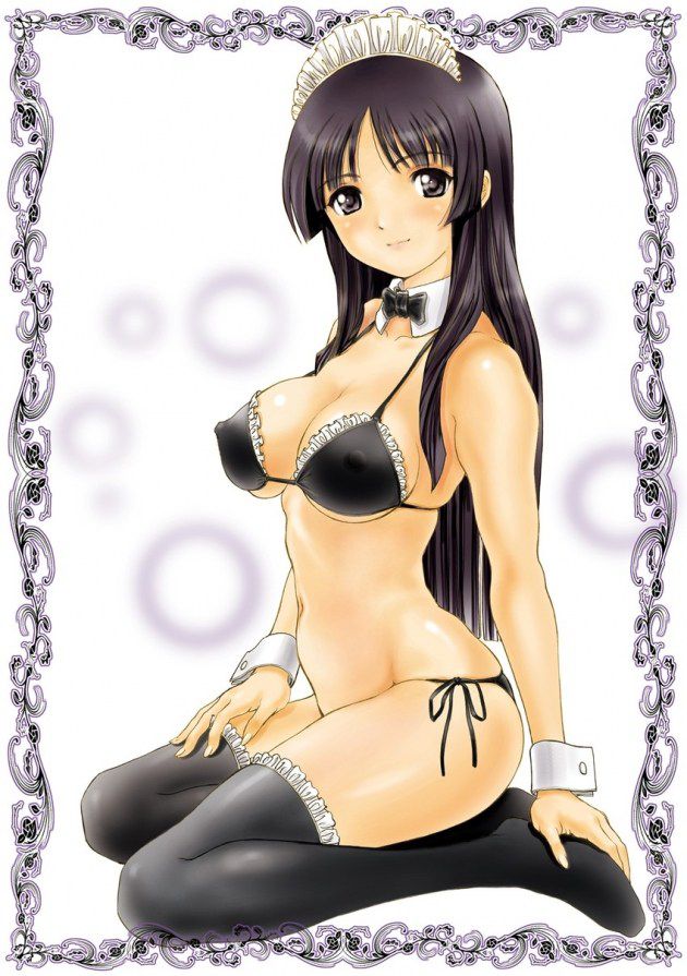 Two-dimensional erotic image that makes you want to be a maid who says "I will do anything for your husband♪" 34