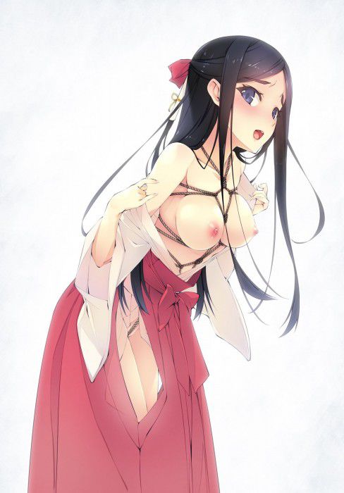 【Secondary erotic】 Here is the erotic image of a girl who is half naked and taking off in the middle of changing clothes 23