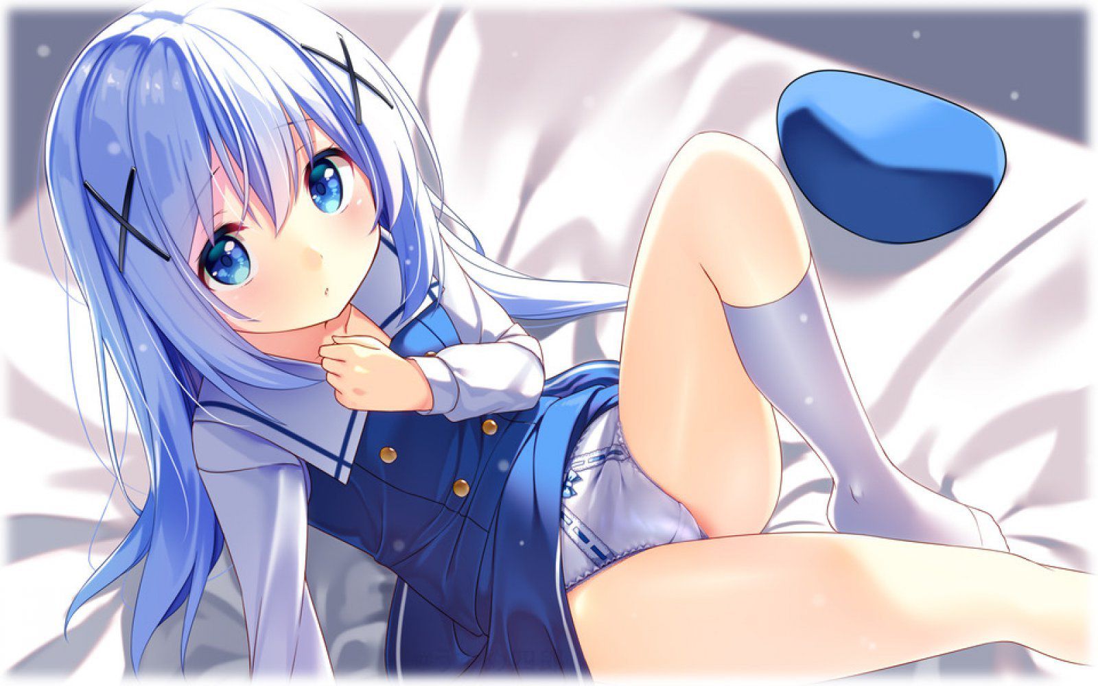Gochiusa: It's not that good! 2D erotic image that Chino-chan is our angel 12