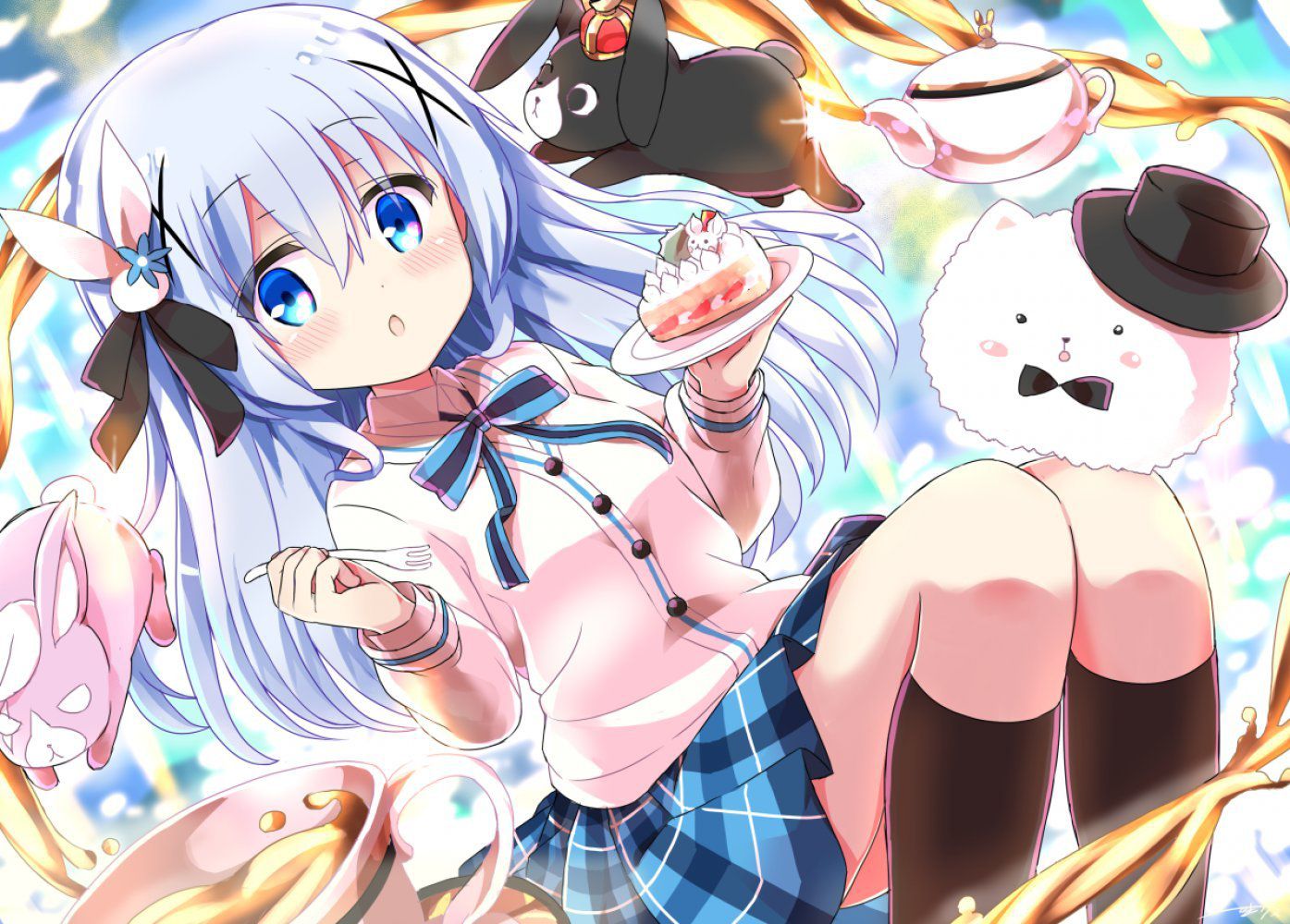 Gochiusa: It's not that good! 2D erotic image that Chino-chan is our angel 18