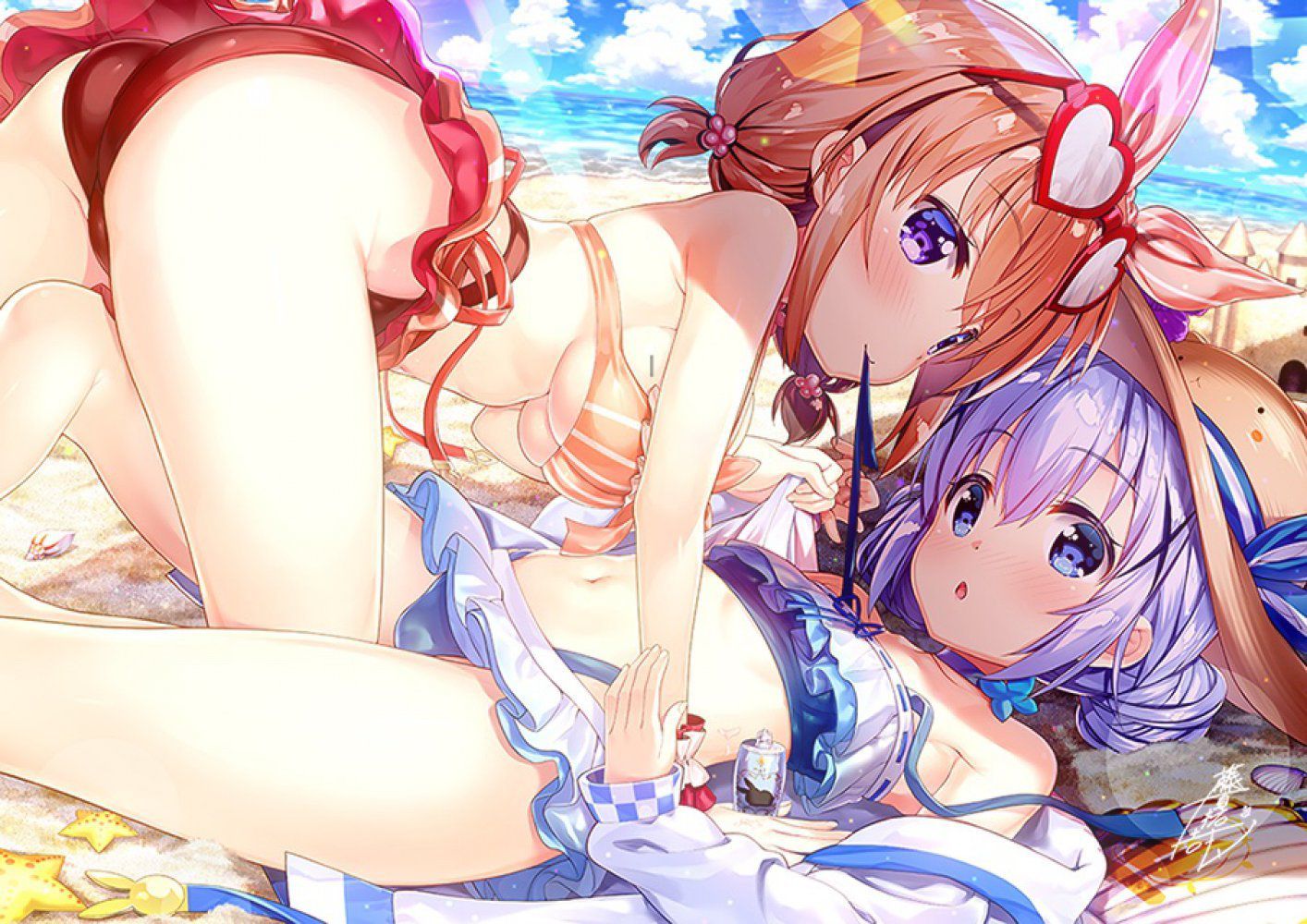 Gochiusa: It's not that good! 2D erotic image that Chino-chan is our angel 8
