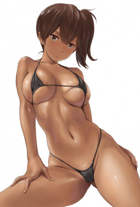 Erotic anime summary Sunburn trace, brown skin is sexy beautiful girls and beautiful girls [secondary erotic] 14