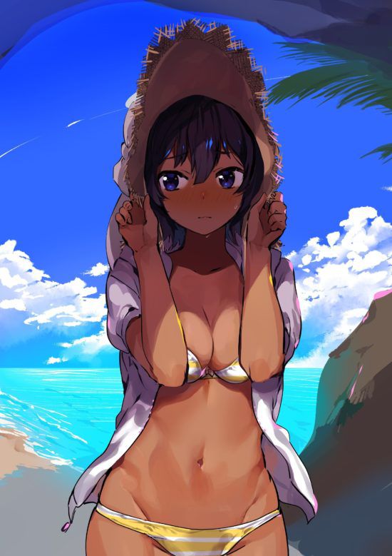 Erotic anime summary Sunburn trace, brown skin is sexy beautiful girls and beautiful girls [secondary erotic] 18