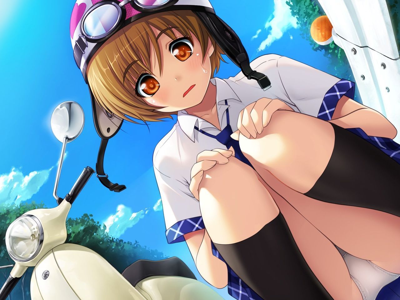 【Erotic Anime Summary】 Students have many opportunities to see and envy Panchira Erotic Images [Secondary Erotic] 24