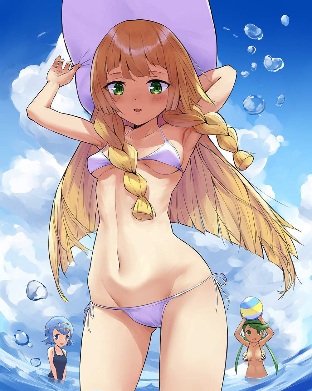 【PokémonSM】Lillie's Erotic Images 2022 Ver. 27