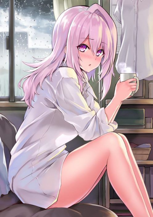 Erotic anime summary Sexy beautiful girls wearing only one shirt naked [secondary erotic] 13