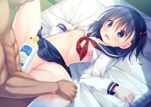 Erotic animation summary Erotic image that beautiful girls spread their legs and emphasize [secondary erotic] 11