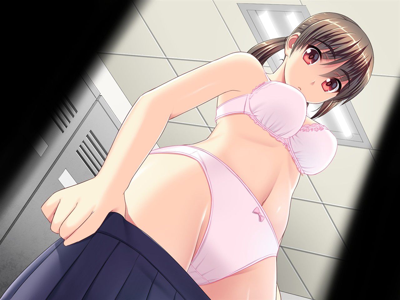 【Secondary erotic】 Here is an erotic image where the girl at the moment of changing clothes can be seen 16