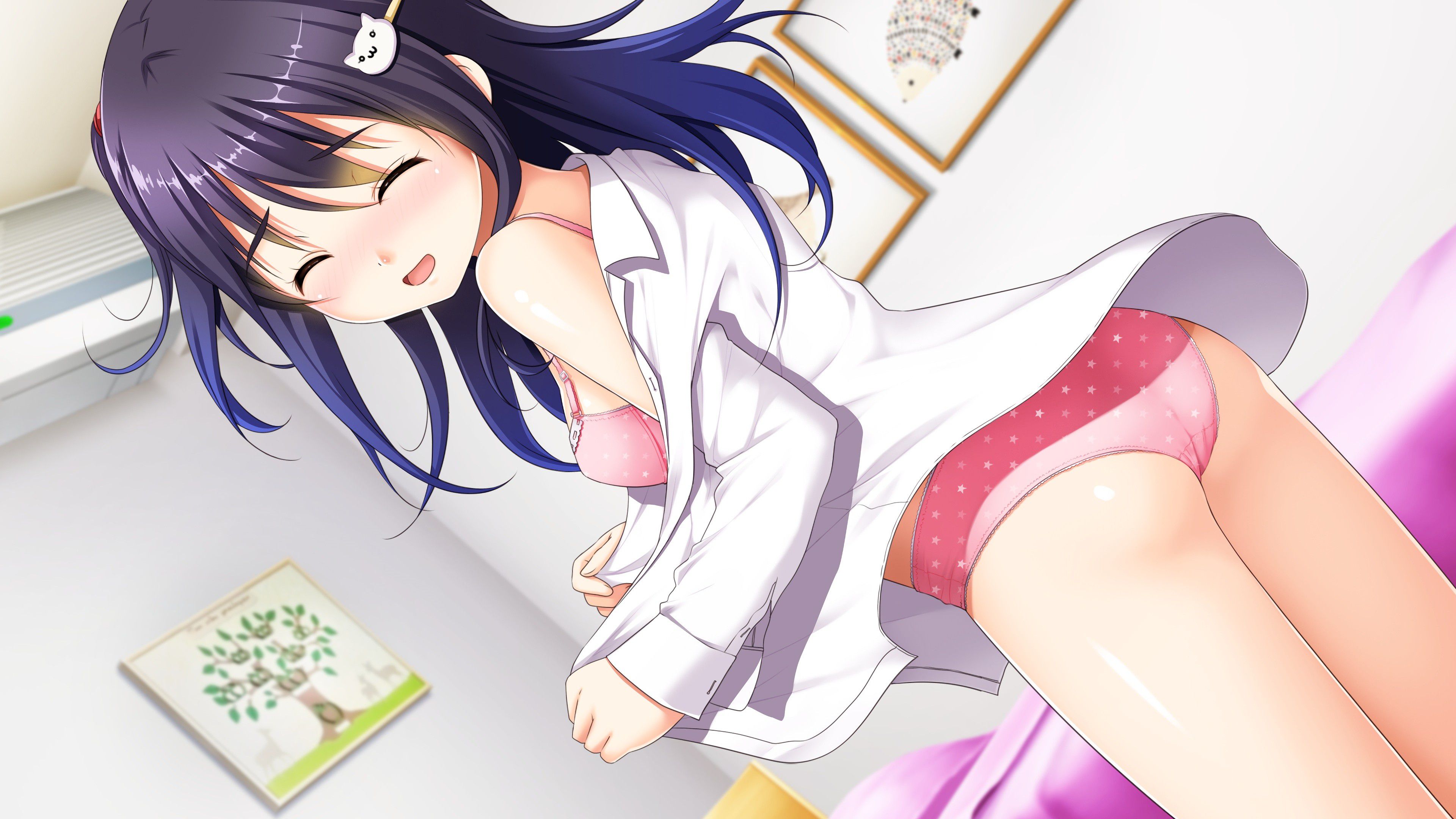 【Secondary erotic】 Here is an erotic image where the girl at the moment of changing clothes can be seen 9