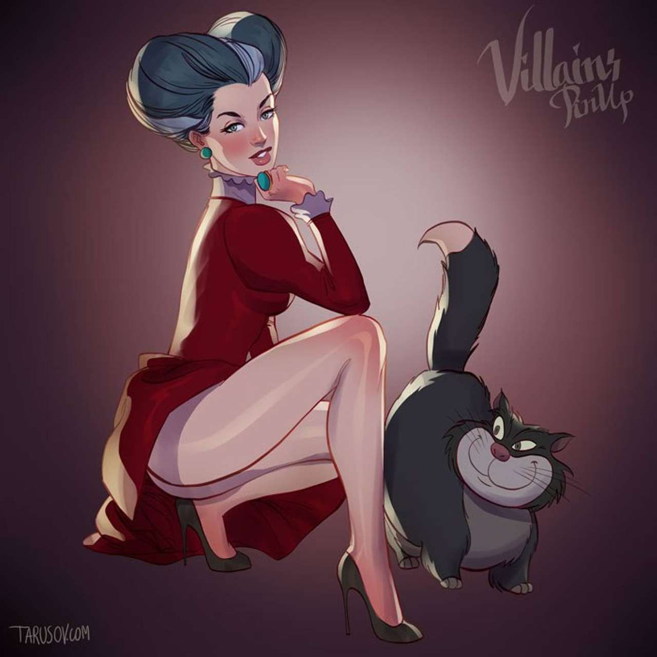 [AndrewTarusov] Villains Pinup 15