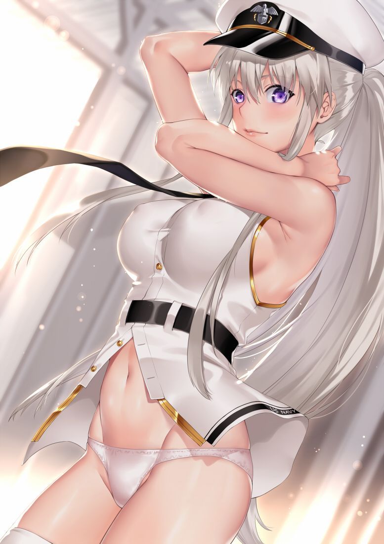 Erotic images of enterprise's annoyed frantic sexy pose! 【Azur Lane】 11