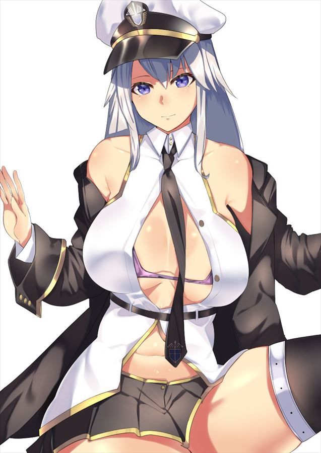 Erotic images of enterprise's annoyed frantic sexy pose! 【Azur Lane】 24