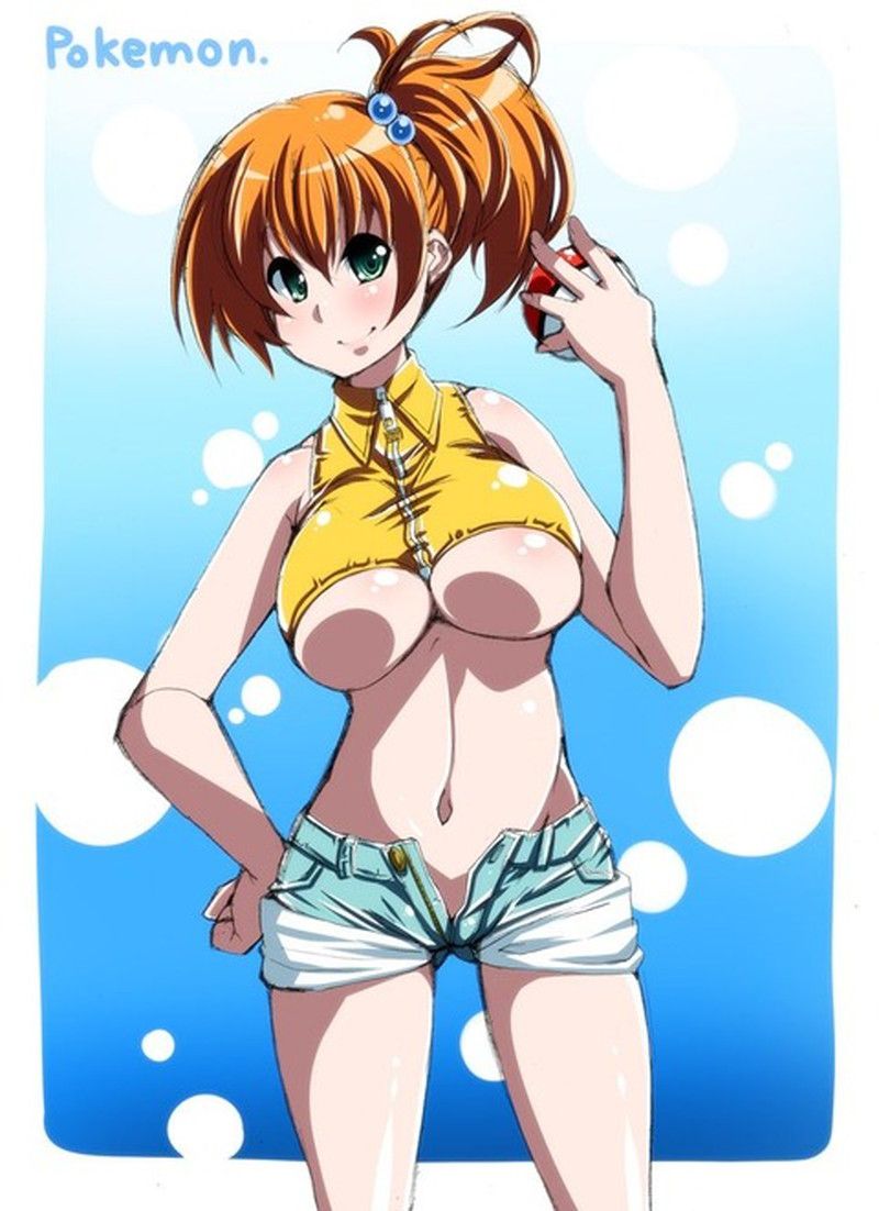 Erotic images of Kasumi's desperately sexy pose! 【Pokémon】 17