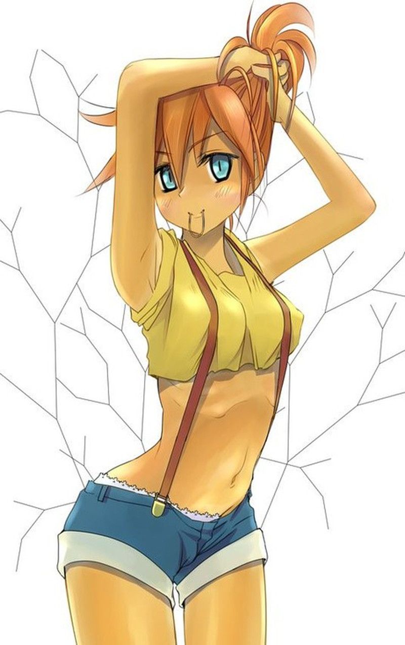 Erotic images of Kasumi's desperately sexy pose! 【Pokémon】 4