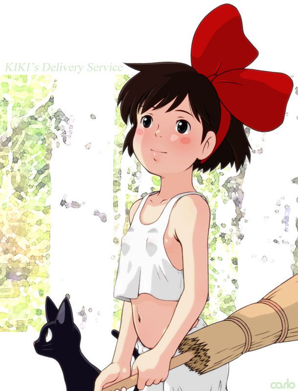 I've been collecting images because the kiki's delivery service is not erotic 8