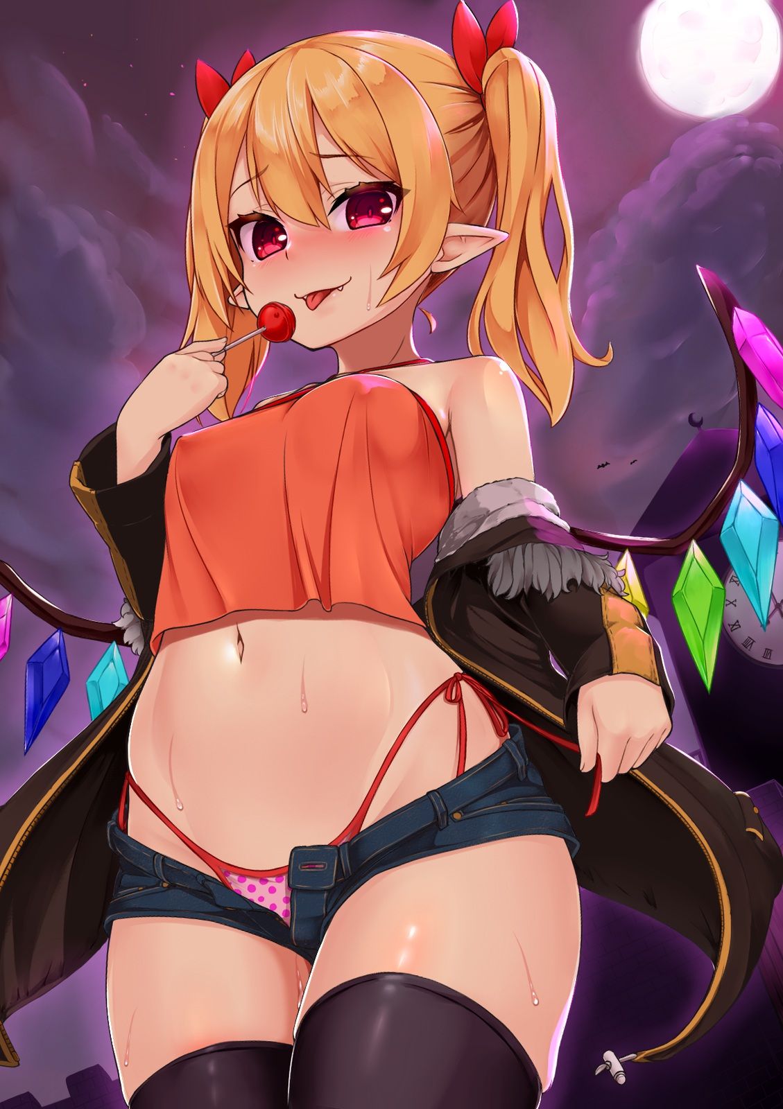 【Touhou Project】Erotic Image of Lori Vampire Flandre Scarlett Part 29 25