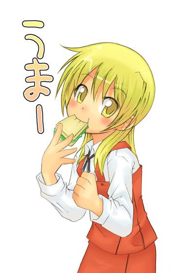 Rainbow erotic image of Hidamari sketch 4